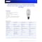 Feit Electric Feit T14 E26 (Medium) LED Bulb Soft White 40 Watt Equivalence 1 pk T14/CL/VG/LED - alternate 3